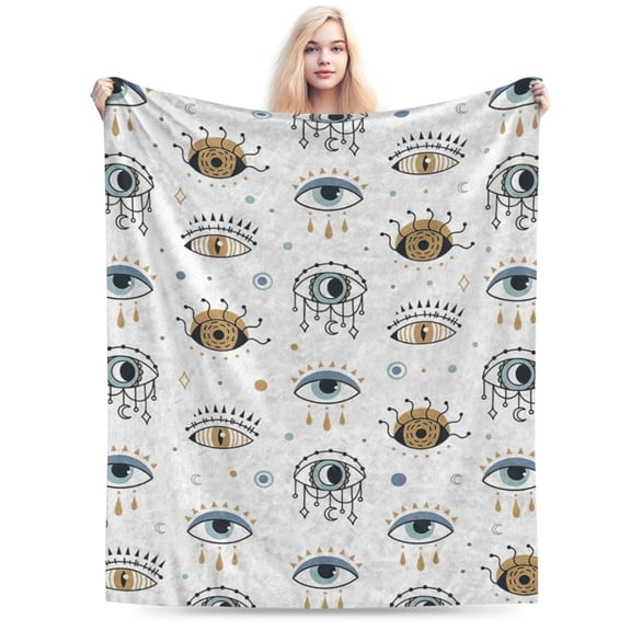 Soft Eye Gifts Blanket for Women, Throw Blanket for Men, Eye Blanket 50x40