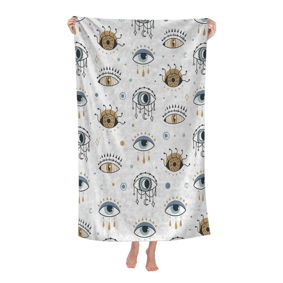 Soft Eye Gifts For Women Bath Towel Soft and Highly Absorbent for Adults