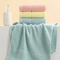 thumbnail image 1 of Soft Face Towel, Washcloth for Adults, Thick Cotton Material, 28.5 by 13.5 Inches, for Bathroom, Gym, and Spa Use, Blue, by FAJHHA, 1 of 8