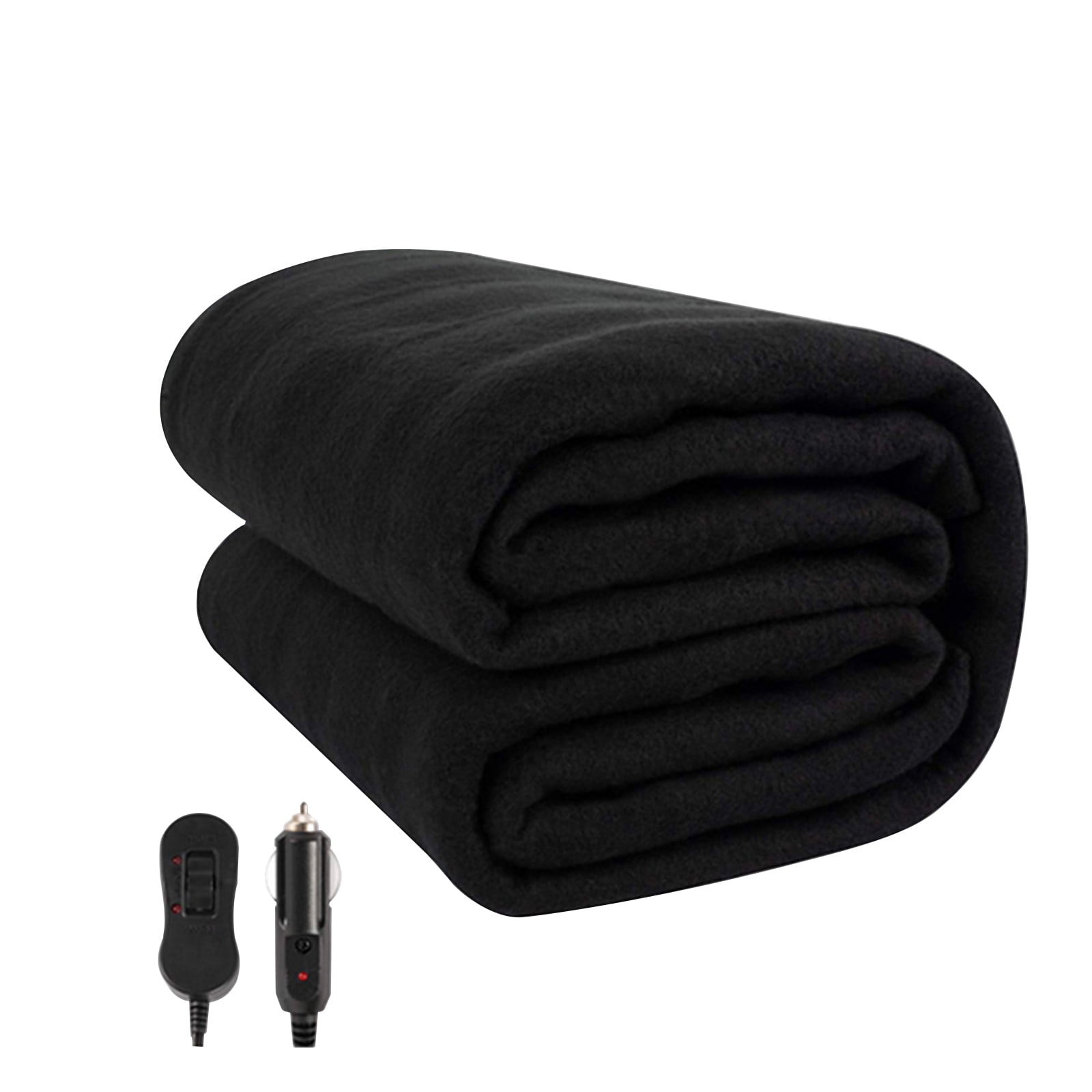 Soft Fall Blanket Plush Soft Blanket Plush Blankets for The Bed Sized Fuzzy Blanket Light Throw Blanket Car Electric Blanket 12V Electric Heated