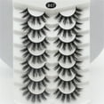 thumbnail image 1 of Soft False Eyelashes 5 Pairs 3D 6D Volume Lashes Packs for Enhanced Natural, 1 of 8