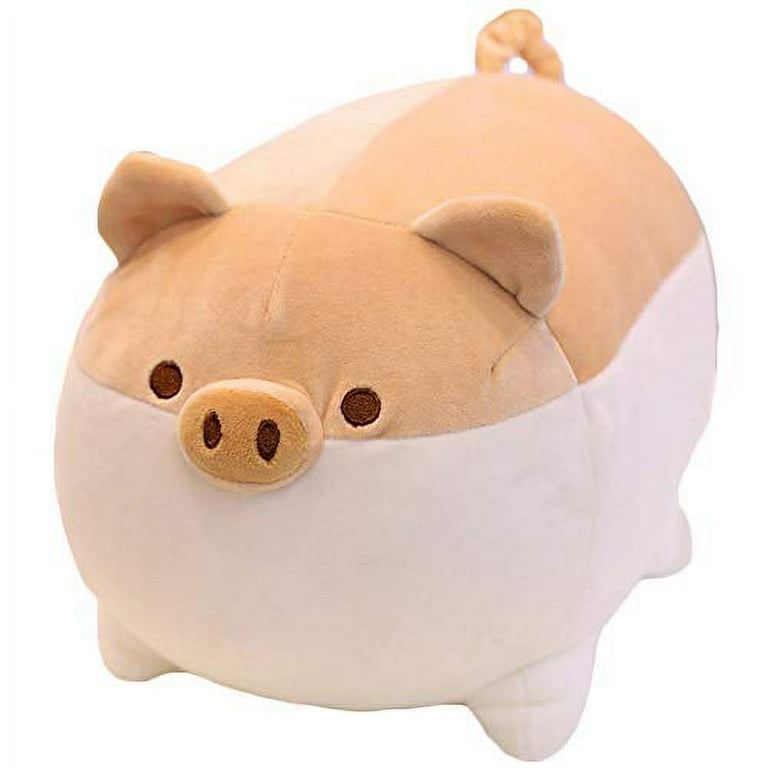 Soft Fat Pig Plush Hugging Pillow Cute Piggy Stuffed Animal Doll Toy Gifts For Bedding Kids Birthday Valentine Christmas Brown 15.7 Walmart