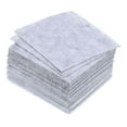 thumbnail image 1 of Soft Felt Sheets Fabric Craft Sheets Grey 4 Inch x 4 Inch 42 Pcs, 1 of 6