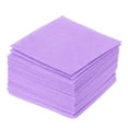 thumbnail image 1 of Soft Felt Sheets Fabric Craft Sheets Purple 4 Inch x 4 Inch 42 Pcs, 1 of 6