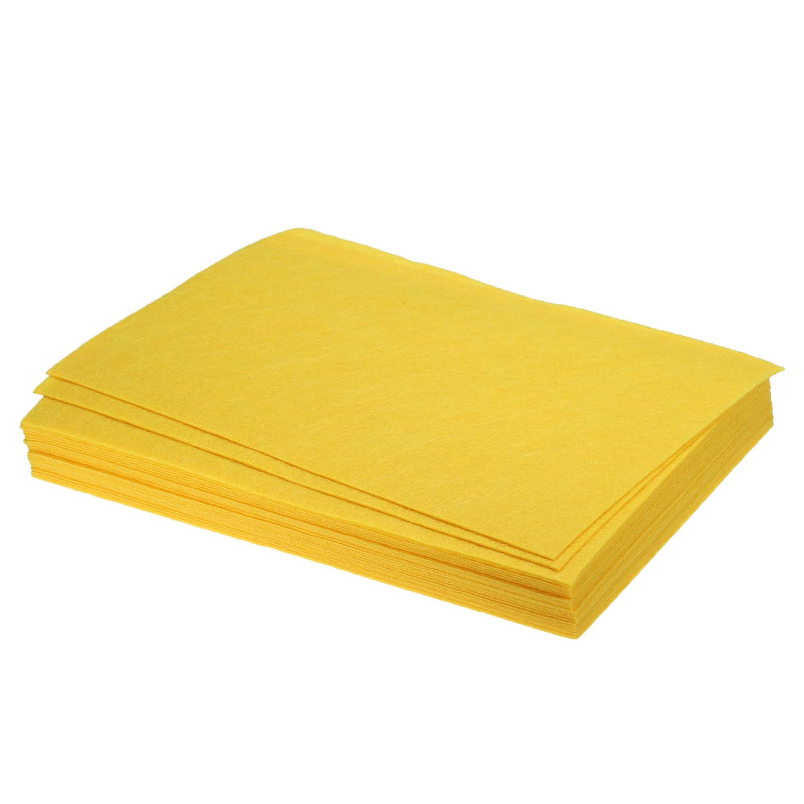 Threadart Premium Felt Sheets - 50 Sheets - 12 x 12 - Light Yellow | Soft  Wool-Like Feel | 1.2mm Thick for DIY Crafts, Sewing, Crafting Projects 