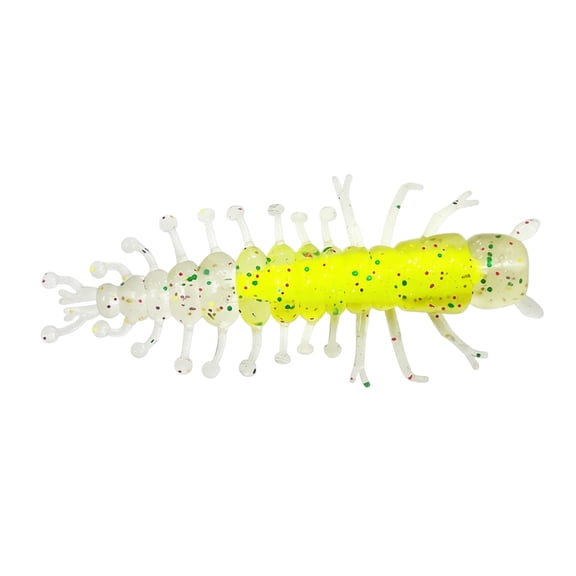 Soft Fishing Lure Centipede Bait 6cm 1 7g Floating Soft Plastic Insect Bait Multi Leg Simulated Lure for Freshwater