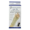 thumbnail image 1 of Soft Fit Beige Metal / Suede Single-Pull Lace Closure Cock-Up Wrist Brace for Left Hand 22-151MDBEG, 1 of 3