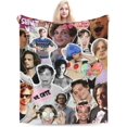 thumbnail image 1 of Soft Flannel Fleece Blanket Matthew-Gray-Gubler Plush Throw Cozy Blankets for Couch Sofa 40"x30", 1 of 7