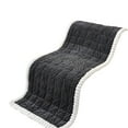thumbnail image 1 of Soft Flannel Sofa Cushion - Thick Plush Seat Pad for Fall and Winter, Non-Slip, Multi-Functional Protector for Couch, Bed, Window Sill, and Children's Play Area, 1 of 5