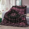 thumbnail image 1 of Soft Flannel Throw Blanket 50x60 - Sleep Token Pattern Lightweight Air Conditioner Blanket for couch, Office Nap, Cozy Gift for Women Mom, 1 of 11