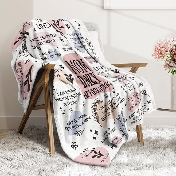 Anti-Pilling Soft Flannel Throw Blanket, Breathable Warm Fuzzy Lightweight, Easy-Care All Season Blanket for Couch Sofa Bedroom Outdoor Travel, Great Gift
