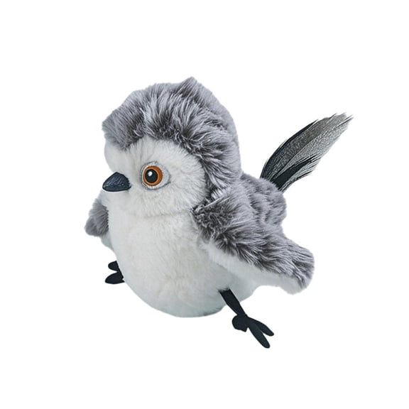 Soft Flannelette Simulating Plush Sound Pet Toy for Cats and Dogs with Interactive Flapping and Chirping Features