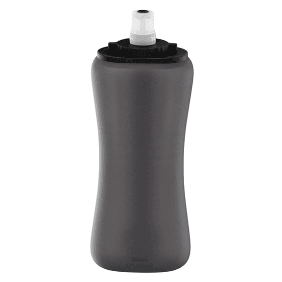 Soft Flask 11.8oz 350ml Soft Silicone Quick Grip Chill Handheld Water Bottle, Collapsible for Running Hydration Morning Jogging Climbing Cycling Sports Activity