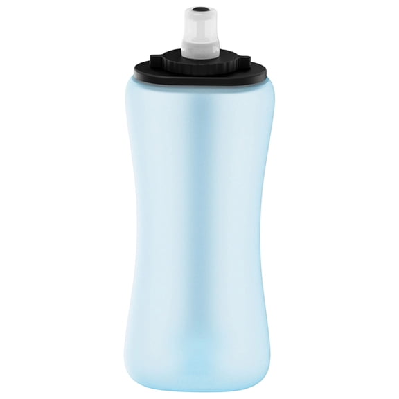 Soft Flask 11.8oz 350ml Soft Silicone Quick Grip Chill Handheld Water Bottle, Collapsible for Running Hydration Morning Jogging Climbing Cycling Sports Activity