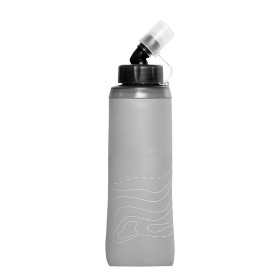 Soft Flask Running Bottles Reusable Handheld Soft Folding Water Bottle Portable Flask for Traveling Hiking Cycling