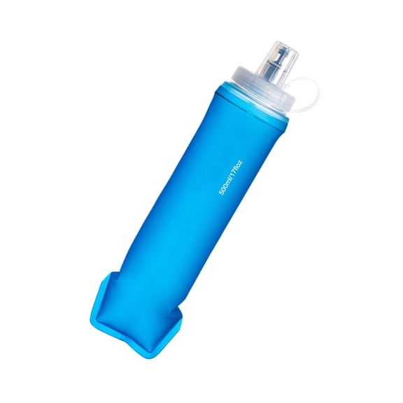 Soft Flasks Running Bottles Portable Handheld Soft Folding Water Bottle Running Flasks for Sports Hiking Hydrations Pack