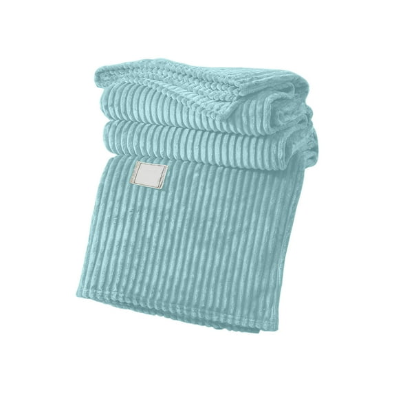 Soft Fleece Blanket | 59x79 Inch Cooling Polyester Throw | Lightweight & Breathable for Hot Sleepers, Night Sweats & Babies | All-Season Use for Bed, Couch, Travel & Office