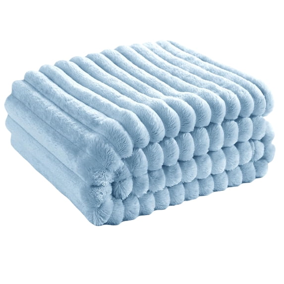 Soft Fleece Blanket For Couch, Fluffy Warm And Lightweight Blankets, Cute Small Throws Decor Gifts For Home Room Office