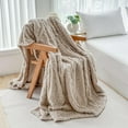 thumbnail image 1 of Soft Fleece Blanket, Fuzzy Flannel Throw for Couch and Bed, Cozy Warm Nap Blanket, Machine Washable Polyester, 70x100cm Lightweight, 1 of 6