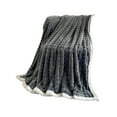 thumbnail image 1 of Soft Fleece Blanket Warm and Soft Layer Double-Sided All-Season Solid Color Blanket, 1 of 6