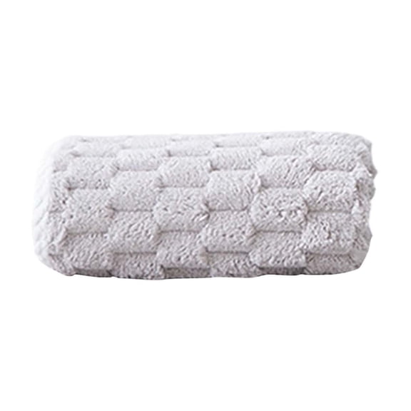 Soft Fleece Face Towel, Super Absorbent Facial Cleaning Towel, Quick Dry Wash Cloth, Gentle Skin Friendly Hand Towel, Bathroom Household Cleaning Cloth, Reusable Daily Travel Towel