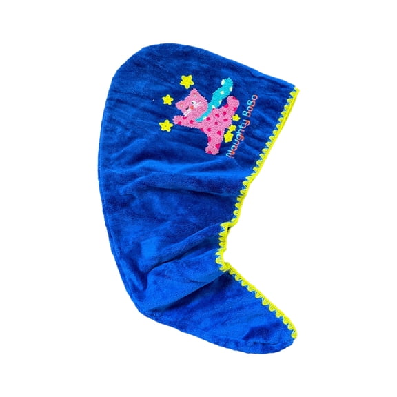 Soft Fleece Hair Towel Wrap Quick Dry Turban for Women Kids Anti Frizz Fast Absorbent Long Shower Head Wrap