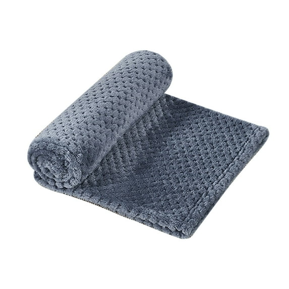 Soft Pet Blanket for Dogs Cats Warm Plush Throw, Reversible Washable Blanket for Small Medium Large Pets, Dog Cat Bed Sofa Travel Puppy Kitten Fuzzy Comfort Blanket