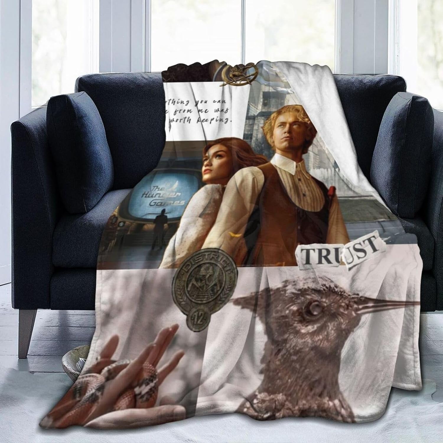 Soft Fleece Plush Throw Tom Actor Blyth Fluffy Blanket for Couch Sofa