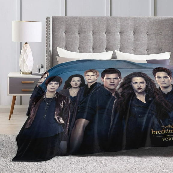 Soft Fleece Plush Throw Twilight Saga Fluffy Blanket for Couch Sofa Bed Office 40"x30"