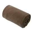 thumbnail image 1 of Soft Fleece Sleeping Bag Liner Cushion Thermal Sleeping Sack Sheet Warm Emergency Camping Blanket for Hotel Hiking Fishing Picnic Adult Coffee, 1 of 8