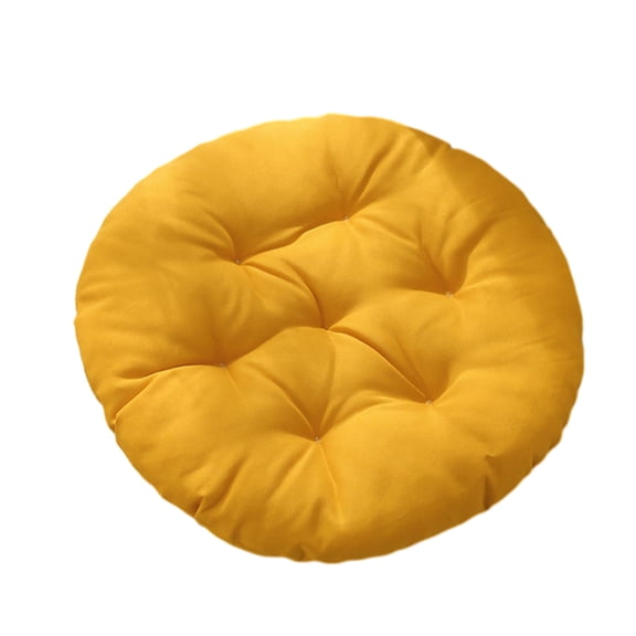 Soft Floor Pillow Cushion for Living Room, Yoga, and Outdoor Use – Premium Polyester, Seating Pad for Home, Patio, and Lounge Comfort,Yellow