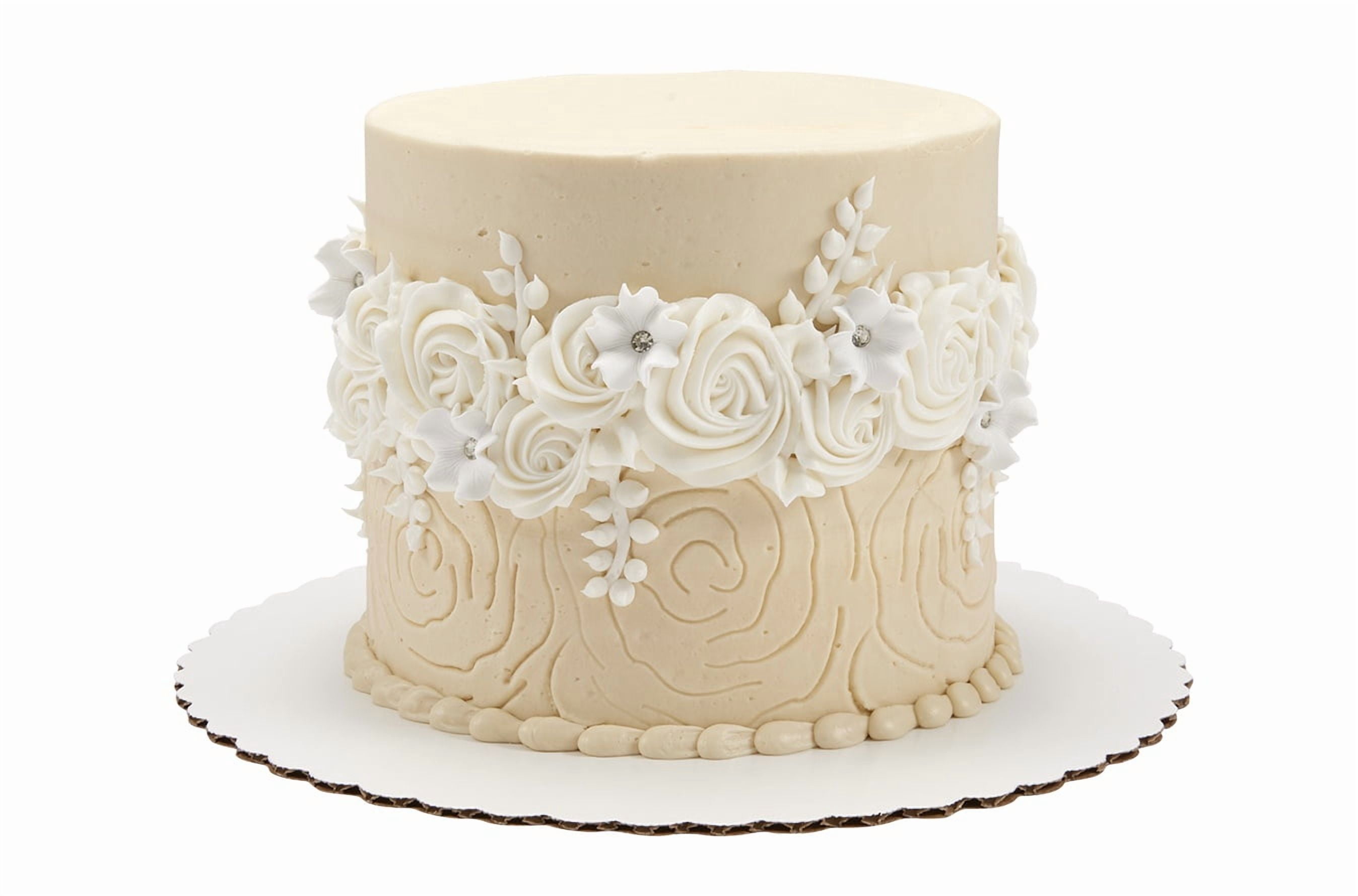 Soft Floral Barrel Cake