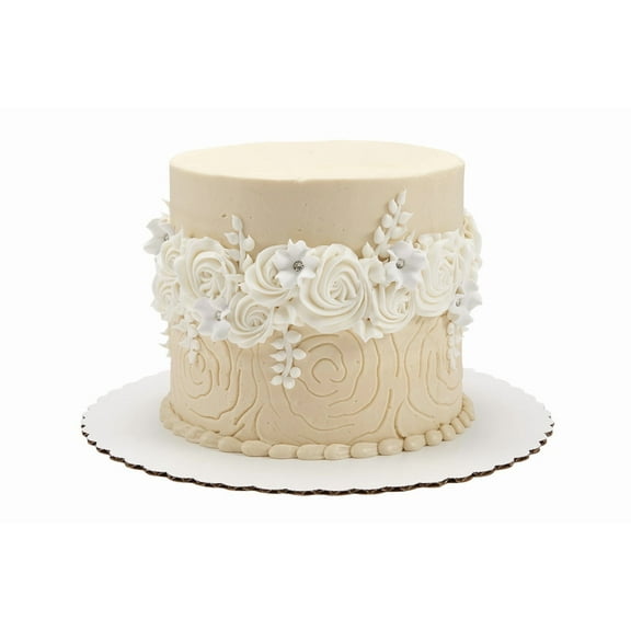 Soft Floral Barrel Cake