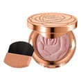thumbnail image 1 of Soft Floral Blush for Cheeks, Natural Matte Powder Compact, Lightweight Buildable Rouge for Everyday Fresh Look, 5g Pan with Mirror, 1 of 6