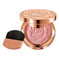 thumbnail image 1 of Soft Floral Blush for Cheeks, Natural Matte Powder Compact, Lightweight Buildable Rouge for Everyday Fresh Look, 5g Pan with Mirror, 1 of 6