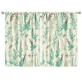 thumbnail image 1 of Soft Floral Window Drapes 42x63 Inch 2 Panels Rod Pocket Blackout Curtains for Bedroom and Peaceful Decor, 1 of 2
