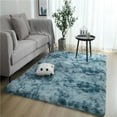 thumbnail image 1 of Soft Fluffy Area Rug for Living Room Bedroom, Grey Plush Shag Rugs, Fuzzy Shaggy Accent Carpets for Kids Girls Rooms, Modern Apartment Nursery Dorm Indoor Furry Decor, 1 of 8