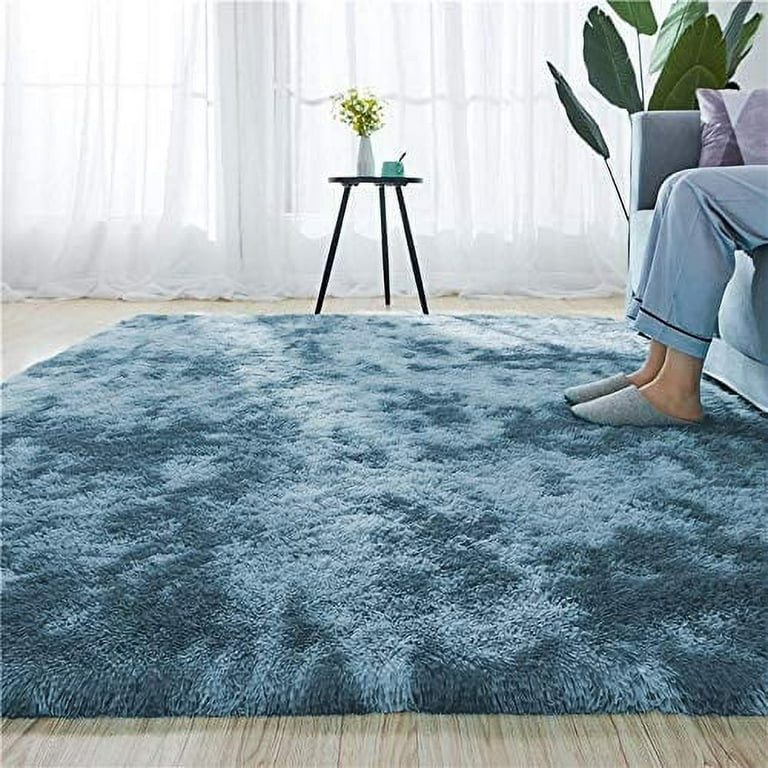 Furry throw rugs sales
