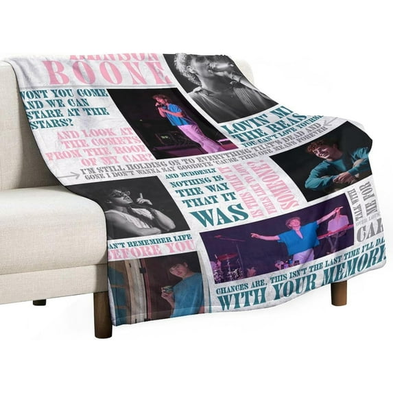 Soft and Fluffy Blanket Lightweight Warm and Benson Comfortable Lightweight Air Conditioning Blanket Sofa Bedding Living Room Boone Decoration 30""x40"", Style