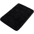 thumbnail image 1 of Soft Fluffy Shag Area Floor Rug Carpet for Living Room Black 15.7" x 23.6", 1 of 8