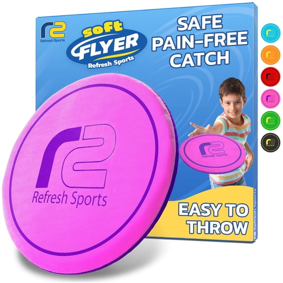 Soft Flyer® Fabric and Foam Disc - Pink - Refresh Sports