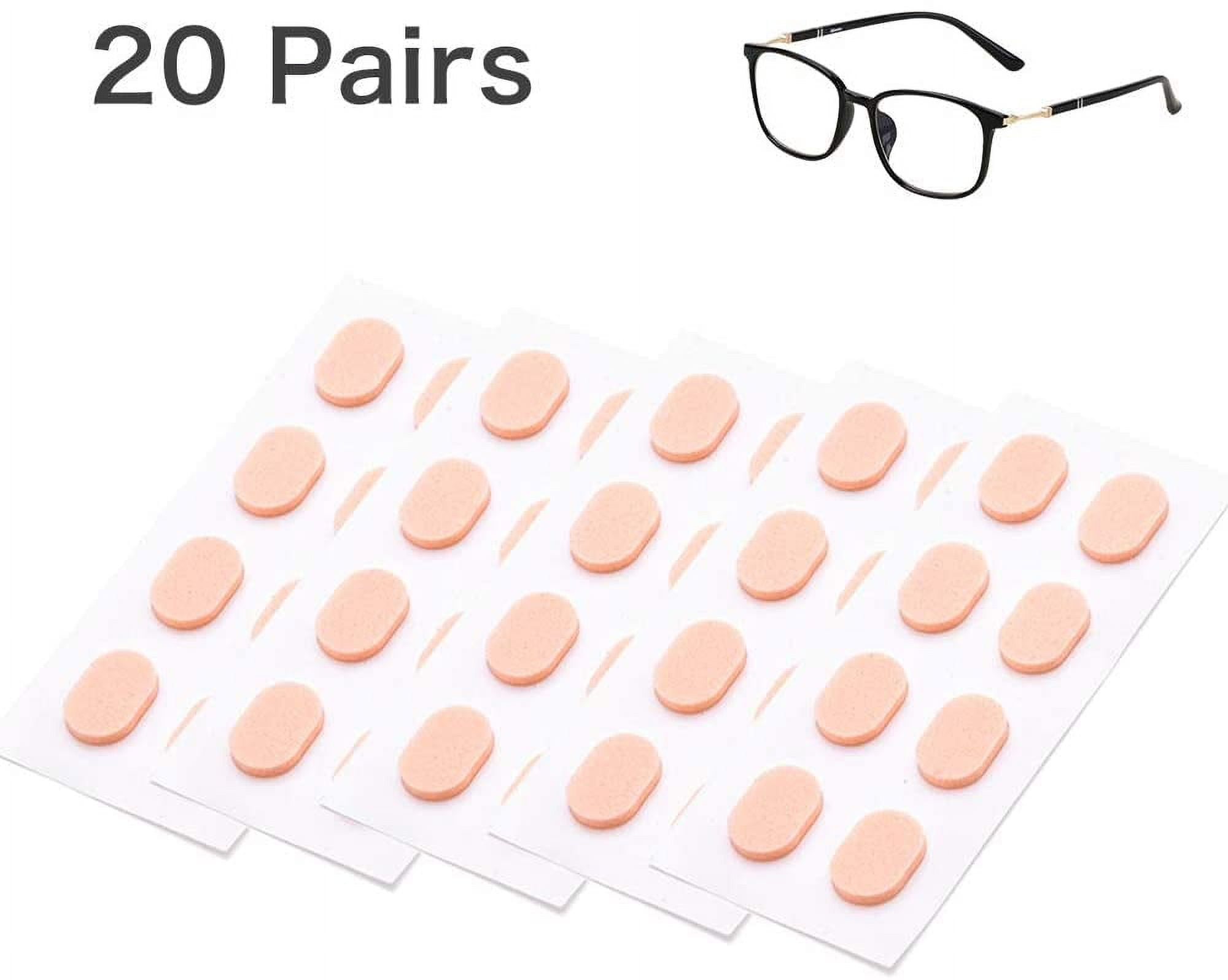 Soft Foam Eyeglass Nose Pads Self-Adhesive Nosepads Non-Slip Thin Nose Pads for Eyeglasses Sunglasses.