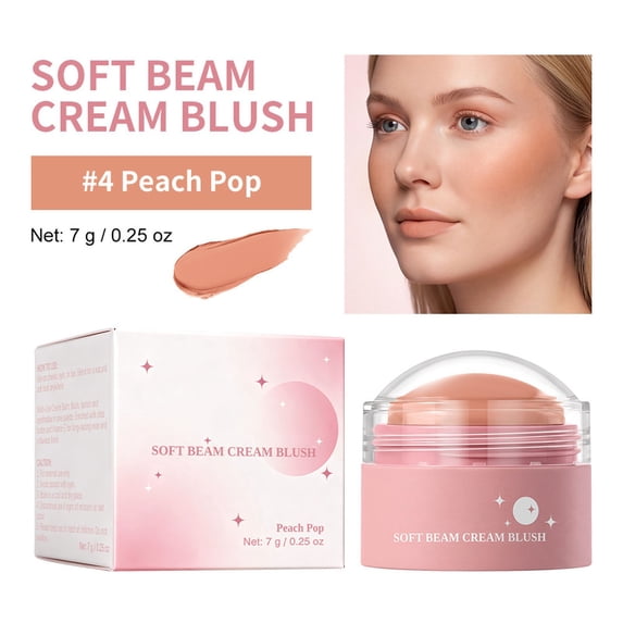 Soft-Focus Blush Stick Matte Blush Stick With Natural Color Payoff