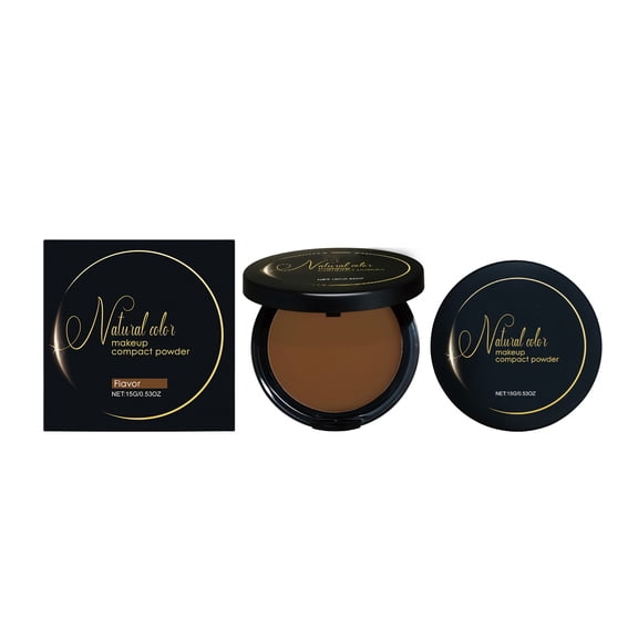 Soft Focus Loose Setting Powder, Oil Control Face Pressed Powder, 24H Longlasting Oil Control Pressed Setting Powder, Smooths The Look of Pores & Fine Lines, Creates A Soft-Focus Glow (Dark Skin)