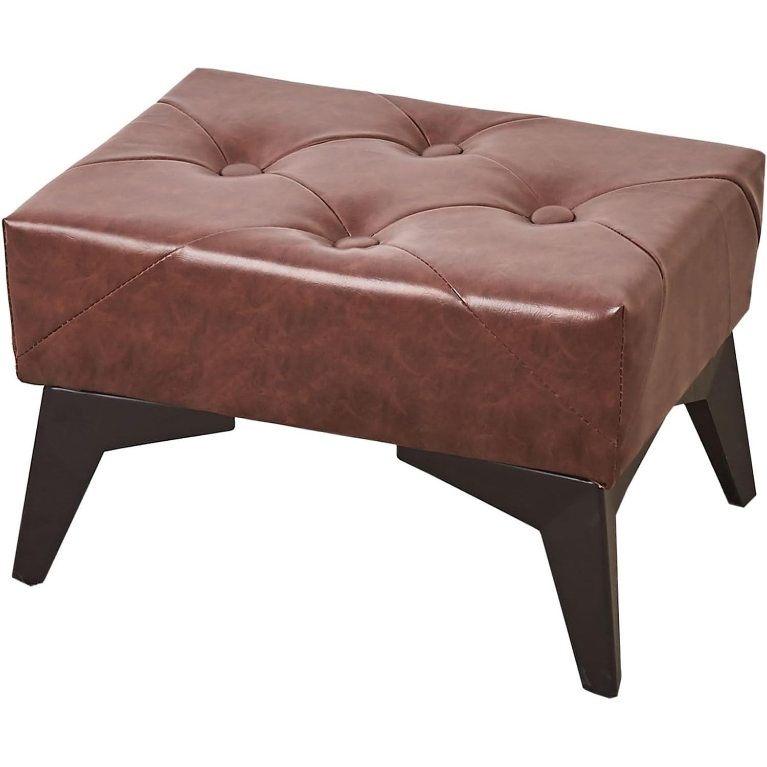 Soft Footrest Ottoman, Sofa Footstool Extra Seating for Living Room Entryway Bedroom Coffee