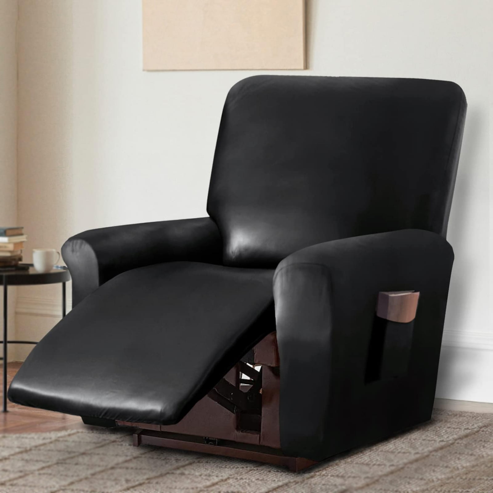 RHF Reversible Oversized Recliner Cover Oversized Recliner Covers Slipcovers for Recliner Recliner Chair Cover Pet Cover for Recliner Machine Washable XRecliner Oversized Chocolate Beige Walmart