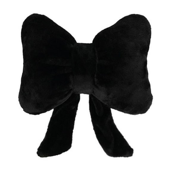 Soft Furry Bow Throw Pillows Cute Bowknot P Pillow Home Decor Stfed Bow I2 M9C1