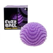 ALK Soft Fuzzy Textured High Elastic Stress Ball, Purple 1 Piece