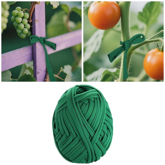 Soft Garden Ties Stretchy Tape Strap 98FT Reusable Support String for Climbing Flexible Durable Trim Tool