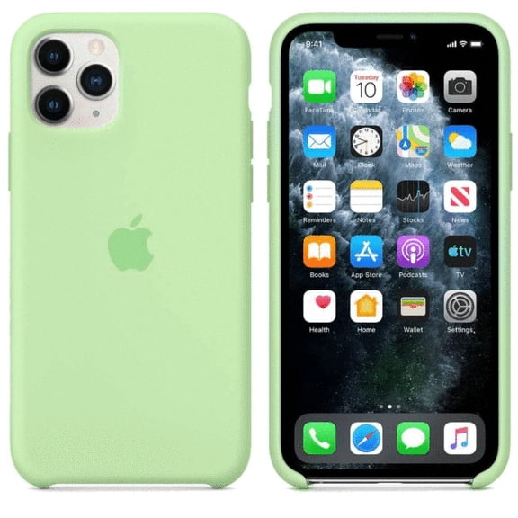 Soft Gel Liquid Silicone Shock Proof (Green) Case Cover For Apple iPhone 13 Mini